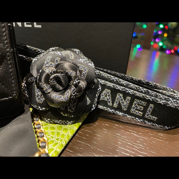 SOLD! Chanel Lambskin Infinity Wallet On Chain WOC - Picture 3 of 15